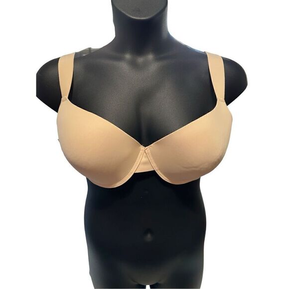 Vince Camuto Women's Padded Push-Up Underwire Bra Cream  Size 42D - Picture 1 of 4
